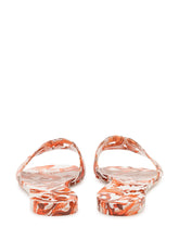 DOLCE & GABBANA - Ciabatta Flat con Stampa Ornamentale - Rosso - LIDIASHOPPING® - Official Website