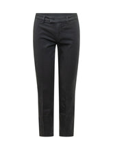 RE-HASH - Cropped Gloria Capri Trousers - Blue - LIDIASHOPPING® - Official Website