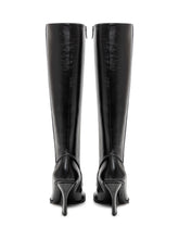 DIESEL - Stivale Lucette con Zeppa - Nero - LIDIASHOPPING® - Official Website