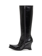 DIESEL - Stivale Lucette con Zeppa - Nero - LIDIASHOPPING® - Official Website