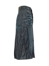 DIESEL - Gonna Irti Lunga a Cinque Tasche - Blu - LIDIASHOPPING® - Official Website