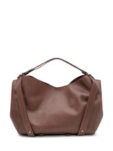 DIESEL - Borsa One Media con Fasce Laterali - Marrone - LIDIASHOPPING® - Official Website