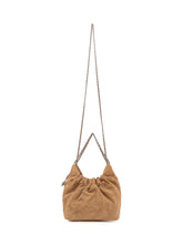 TORY BURCH - Fleming Mini Hobo Trapuntata - Beige - LIDIASHOPPING® - Official Website