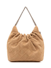 TORY BURCH - Fleming Mini Hobo Trapuntata - Beige - LIDIASHOPPING® - Official Website