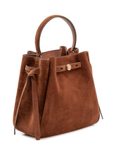 TORY BURCH - Romy Bucket Bag with Handle - Brown - LIDIASHOPPING® - Official Website