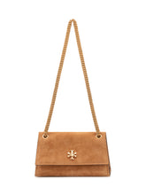 TORY BURCH - Mini Bag Kira con Catena - Marrone - LIDIASHOPPING® - Official Website