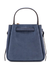 TORY BURCH - Romy Bucket Bag with Front Strap - Blue - LIDIASHOPPING® - Official Website
