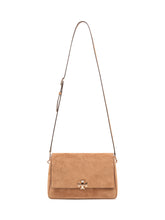 TORY BURCH - Charlie Shoulder Bag con Patta - Marrone - LIDIASHOPPING® - Official Website