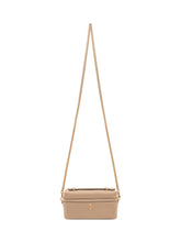TORY BURCH - Charlie Vanity Case con Manico - Beige - LIDIASHOPPING® - Official Website