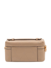 TORY BURCH - Charlie Vanity Case con Manico - Beige - LIDIASHOPPING® - Official Website