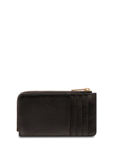 TORY BURCH - Charlie Portacarte con Zip - Nero - LIDIASHOPPING® - Official Website
