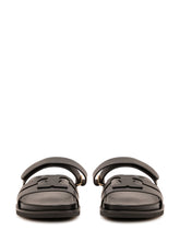 TORY BURCH - Ines Sport Slide with Straps - Black - LIDIASHOPPING® - Official Website