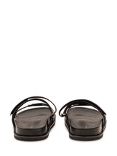 TORY BURCH - Ines Sport Slide with Straps - Black - LIDIASHOPPING® - Official Website