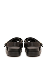 TORY BURCH - Mellow Sport Sandal with Double Straps - Black - LIDIASHOPPING® - Official Website