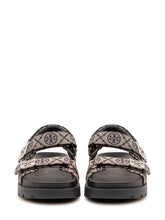 TORY BURCH - Mellow Sport Sandal with Double Straps - Black - LIDIASHOPPING® - Official Website
