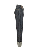 J.W. ANDERSON - Jeans Twisted Workwear con Risvolto - Blu - LIDIASHOPPING® - Official Website