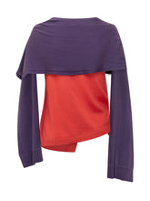 J.W. ANDERSON - Tank Top with Shoulder Overlay - Red - LIDIASHOPPING® - Official Website
