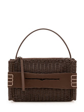 J.W. ANDERSON - Borsa Loafer Intrecciata con Manico - Marrone - LIDIASHOPPING® - Official Website