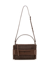 J.W. ANDERSON - Borsa Loafer Intrecciata con Manico - Marrone - LIDIASHOPPING® - Official Website