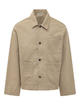 J.W. ANDERSON - Giacca con Tasche Applicate - Beige - LIDIASHOPPING® - Official Website