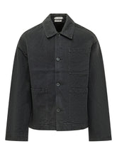 J.W. ANDERSON - Jacket with Patch Pockets - Black - LIDIASHOPPING® - Official Website
