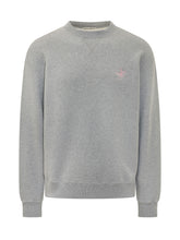 J.W. ANDERSON - Felpa Ribbon Anchor con Ricamo - Grigio - LIDIASHOPPING® - Official Website