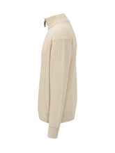 J.W. ANDERSON - Half Zip Jumper with High Neck - White - LIDIASHOPPING® - Official Website