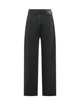 J.W. ANDERSON - Pantaloni Single Pleat a Gamba Ampia - Nero - LIDIASHOPPING® - Official Website