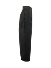 J.W. ANDERSON - Pantaloni Single Pleat a Gamba Ampia - Nero - LIDIASHOPPING® - Official Website