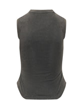 THE ATTICO - Canotta con Girocollo - Nero - LIDIASHOPPING® - Official Website