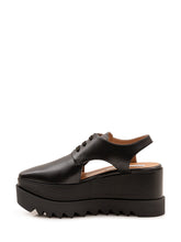 STELLA MCCARTNEY - Elyse Slingback Sandals with Platform - Black - LIDIASHOPPING® - Official Website