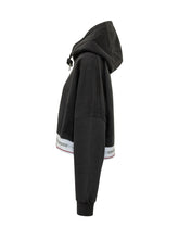 DSQUARED2 - Felpa Onion Corta con Cappuccio - Nero - LIDIASHOPPING® - Official Website