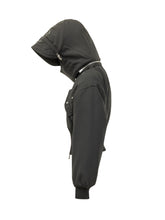DSQUARED2 - Piumino Corto con Collo Alto - Nero - LIDIASHOPPING® - Official Website