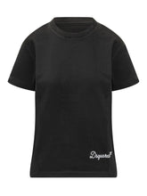 DSQUARED2 - T-shirt Signature con Ricamo - Nero - LIDIASHOPPING® - Official Website