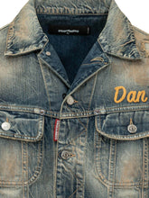 DSQUARED2 - Embroidered Denim Jacket - Blue - LIDIASHOPPING® - Official Website