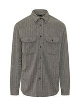 DSQUARED2 - Camicia con Tasche a Patta - Nero - LIDIASHOPPING® - Official Website