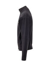DSQUARED2 - Zip Cardigan with High Neck - Blue - LIDIASHOPPING® - Official Website