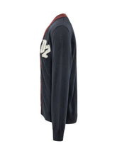 DSQUARED2 - Cardigan con Bordo a Contrasto - Blu - LIDIASHOPPING® - Official Website