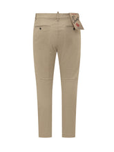 DSQUARED2 - Slim Chino Trousers - Beige - LIDIASHOPPING® - Official Website