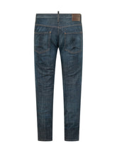 DSQUARED2 - Skater Straight Leg Jeans - Blue - LIDIASHOPPING® - Official Website
