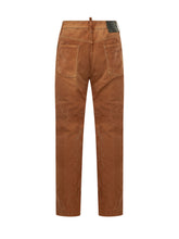 DSQUARED2 - Jeans 642 a Gamba Dritta - Marrone - LIDIASHOPPING® - Official Website