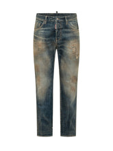 DSQUARED2 - Jeans a Gamba Dritta - Blu - LIDIASHOPPING® - Official Website