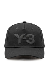 Y-3 - Cappello Baseball con Ricamo Frontale - Nero - LIDIASHOPPING® - Official Website