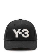 Y-3 - Cappello Baseball con Logo Ricamato - Nero - LIDIASHOPPING® - Official Website