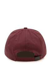 Y-3 - Cappello Baseball con Lettering Ricamato - Rosso - LIDIASHOPPING® - Official Website