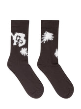 Y-3 - Calzini Chino con Motivo Grafico - Nero - LIDIASHOPPING® - Official Website