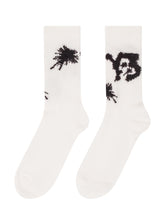 Y-3 - Calzini Chino con Motivo Grafico - Bianco - LIDIASHOPPING® - Official Website