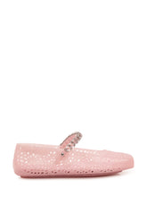 JIMMY CHOO - Ballerina The Jelly Traforata con Cinturino - Rosa - LIDIASHOPPING® - Official Website