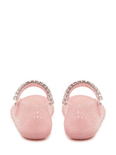 JIMMY CHOO - Ballerina The Jelly Traforata con Cinturino - Rosa - LIDIASHOPPING® - Official Website