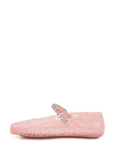 JIMMY CHOO - Ballerina The Jelly Traforata con Cinturino - Rosa - LIDIASHOPPING® - Official Website